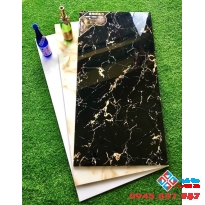 Gạch trung quốc 60x120 đen vân vàng cao cấp