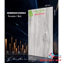 Gạch ốp lát vân gỗ xám 60x120 matt mờ ấn độ