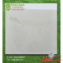 Gạch apodio lát nền 60x60 bóng kiếng màu kem