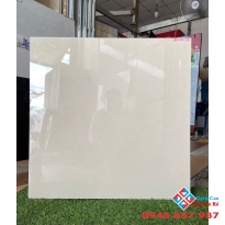 Gạch bóng kiếng giá rẻ đa phước 60x60 vân vàng nhẹ