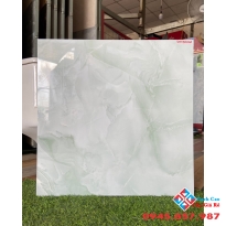 Gạch bóng kiếng 60x60 vân xanh giá rẻ