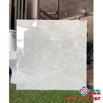 Gạch bóng kiếng 600x600 vân xanh