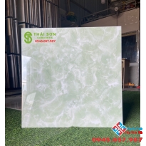 Gạch 60x60 bóng kiếng vân xanh ốp lát giá rẻ