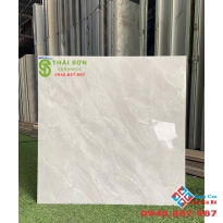 Gạch cmc bóng kiếng 60x60 vân xám lát nền văn phòng 