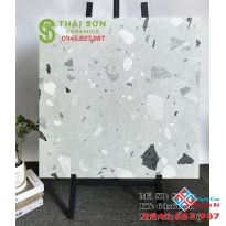 Gạch bông terrazzo đá mờ 60x60 cao cấp