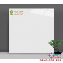 Gạch 60x60 trắng trơn đá bóng kiếng giá rẻ