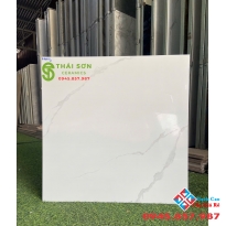 Gạch vitto hoàn mỹ 60x60 bóng kiếng trắng vân mây
