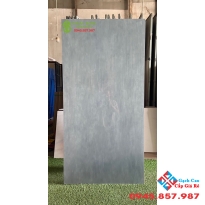 Gạch bóng kiếng đồng chất 75x150 vân xanh cao cấp