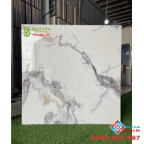 Gạch bóng kính khắc kim vàng 80x80 cao cấp mới nhất