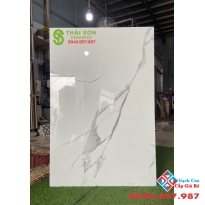 Gạch 80x120 bóng kiếng trắng vân mây mới nhất giá tốt