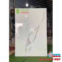 Gạch 80x120 bóng kiếng trắng vân mây mới nhất giá tốt