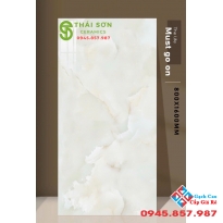 Gạch lát nền 80x160 ấn độ bóng kiếng vân đá ngọc thạch