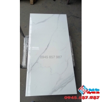 Gạch cao cấp lát nền 800x1600 siêu bóng vân trắng mây