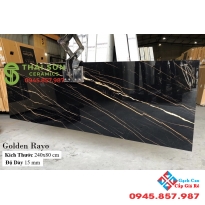 Gạch khổ lớn 80x240 vân đá đen siêu bóng ấn độ