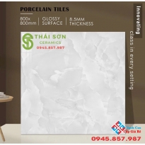 Gạch lát nền 80x80 bóng kiếng vân đá ấn độ cao cấp