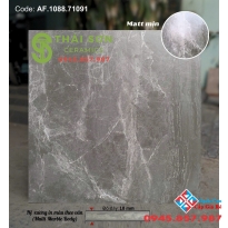 Gạch lát nền 80x80 apodio matt mịn màu xám vân cao cấp