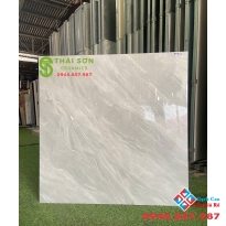 Gạch phương nam màu xám vân 80x80 bóng kiếng cao cấp