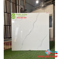 Gạch lát nền cao cấp 80x80 tông mây trắng đẹp