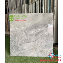 Gạch bóng kiếng VID 80x80 màu xám đậm ốp lát cao cấp