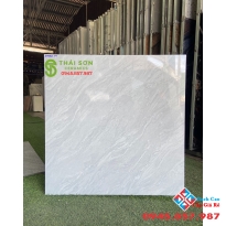 Gạch lót sàn bóng kiếng 80x80 giá rẻ vân đá xám