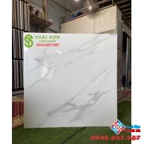 Gạch lát nền phòng khách 80x80 siêu bóng