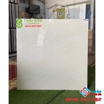 Gạch lát nền bóng kiếng kem vàng 80x80 loại 1 giá rẻ