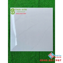 Gạch lát nền vicenza 80x80 bóng kiếng trắng mây 