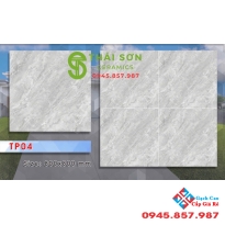 Gạch lát nền 80x80 hùng anh bóng kiếng xám vân đá giá tốt