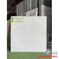 Gạch kamado 80x80 lát nền màu xám trắng