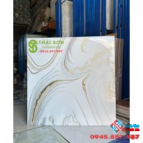 Gạch trung quốc 80x80 lát nền nhũ vàng siêu bóng 