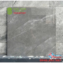 Gạch lát nền viglacera 80x80 vân đá xám đậm bóng kiếng
