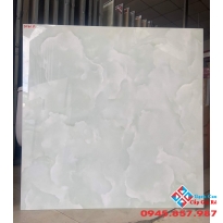 Gạch lát nền 80x80 siêu bóng xanh ngọc