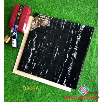 Gạch bóng kiếng trung quốc 80x80 đen vân trắng
