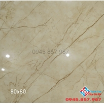 Gạch lát nền khác kim vàng 80x80 cao cấp