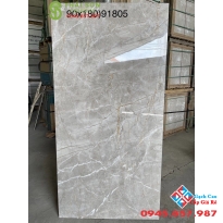 Mẫu gạch bóng kiếng 90x180 xám lát nền cao cấp trung quốc