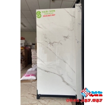Gạch lát nền 90x180 trắng vân mây bóng kiếng nhập khẩu