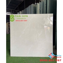 Gạch 120x120 ấn độ bóng kiếng lát nền nhà màu vàng kem 