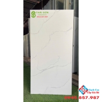 Gạch ấn độ 60x120 matt mờ lát nền trắng vân mây