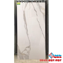 Gạch lát nền nhập khẩu 800x1600 trắng vân mây