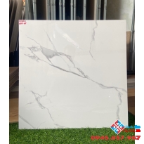 Gạch lát nền apodio 60x60 trắng vân