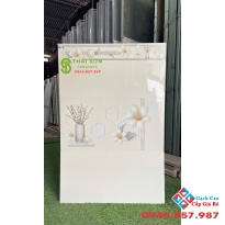 Gạch ốp tường cmc 30x60 bóng kiếng màu kem vàng giá rẻ