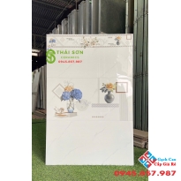 Gạch cmc 30x60 bóng kiếng ốp tường trắng vân mây giá rẻ