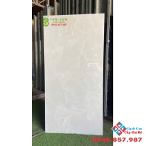 Gạch ấn độ vân đá xám lát nền 60x120 bóng kiếng 