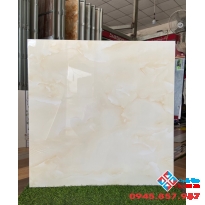Gạch bóng kiếng 80x80 vân vàng giá rẻ