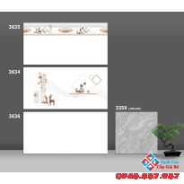 Gạch ốp tường giá rẻ 30x60 trắng tinh