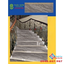 Mẫu gạch bậc cầu thang 47x120 đồng chất khắc kim cao cấp