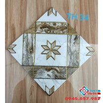Gạch điểm 30x30 nhũ vàng cao cấp
