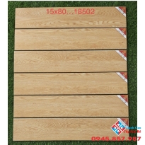 Gạch giả gỗ 15x80 prime vân vàng cao cấp