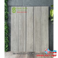 Gạch giả gỗ 15x90 ốp lát á mỹ màu xám ghi xương đá