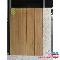 Gạch giả gỗ 20x120 trung quốc lát nền màu gỗ sồi vàng